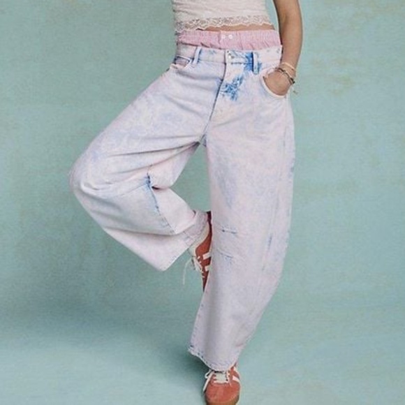 We The Free Good Luck barrel jeans 25 - Picture 6 of 8